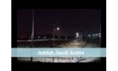 Solar Perimeter Lighting Simulation & Installation | Supera Series | Greenshine New Energy - Video