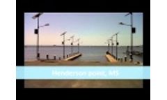 Solar Powered Lighting Simulation & Installation | Boat Ramp | Greenshine New Energy - Video