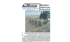 Besler - Model 2800 - Cotton Puller - Brochure