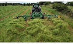 Malone Tedd-Air - Model 846 T - Forage Tedding and Spreading Machine