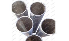 Screens for water treatment and petrochemical industry