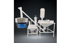 Marso - Pressure Conveying System with Receiving Hopper, Screw Feeder and Vibro Siever