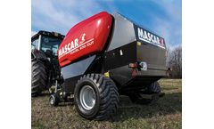 Mascar Diavel - Fixed Chamber Round Baler With Rollers
