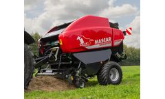 Mascar Monster - Variable Chamber Round Baler With Belts