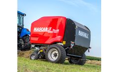 Mascar Corsa - Model 420 & 450 - Fixed Chamber Round Baler With Bars