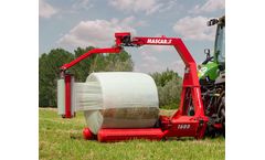 Mascar - Model 1600 - Bale Wrapper With Satellite