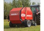 Mascar Tuareg - Model 525 & 555 - Fixed Chamber Round Baler With Rollers and Bars