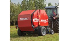 Mascar Tuareg - Model 525 & 555 - Fixed Chamber Round Baler With Rollers and Bars