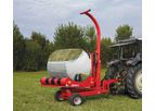 Mascar - Model 2100S - Trailed Bale Wrapper With Fork Loading