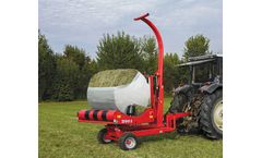 Mascar - Model 2100S - Trailed Bale Wrapper With Fork Loading