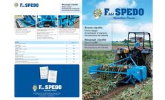 Spedo - Model CCPN-130 and CCPN-150 - Onion Digger -  Brochure