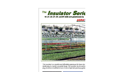 Agra-Tech - Insulator Commercial Greenhouse- Brochure