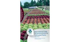 International Code of Nomenclature for Cultivated Plants, Ninth Edition