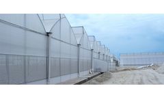 Gildan - Model V9.6 - Fixed Vent Poly Greenhouses