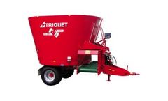 Solomix - Model 1 VLH-B - Livestock Mixer Feeder Wagon