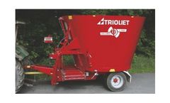 Solomix - Model 1 VLH-K - Livestock Mixer Feeder Wagon