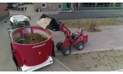 Solomix 1 800 ZK; Compact Single Auger Mixer Feeder - Video