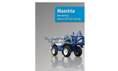 	Maestria - Model 21-39 - High Output Self Propelled Sprayer Brochure