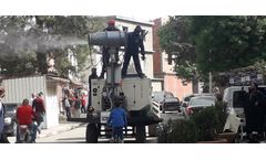 Coolmerchant - High Pressure Water Spray Cannon for Disinfection of Large Areas