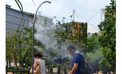 Coolmerchant - Outdoor Cooling System with Water Spraying for Residences