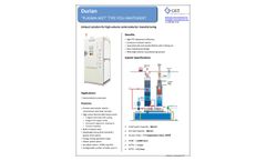 Durian - Model Type POU Abatement - Plasma-Wet Scrubber System - Datasheet
