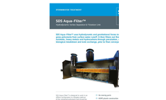 SDS Aqua-Filter - Hydrodynamic Vortex Separator & Filtration Unit - Datasheet