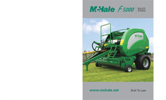 McHale - Model R 62-72 - Centre Delivery Rake - Brochure