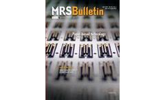 MRS Bulletin 2013