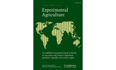 Experimental Agriculture