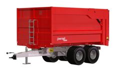 Ivarssons MetaMid Eucon - Model L4165 H1750 W2550 17,5m3 500/50x17 - Heavy-Duty Grain Trailers