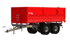 Metsjo - Model MQ60 3-way Eucon L5050 H1500 W2550 21m3 560/60x22, - Grain Trailers