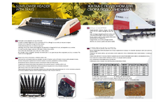 Moresil - Model GB - Sunflower Header - Brochure
