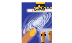 MP Filtri - Model STRC - MPAC - Suction Strainer - Brochure