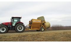 Bale King 5300 Bale Processor - 3 Bale - Video