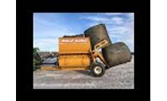 Bale King 7400 Bale Processor - Chain and Slat - Video