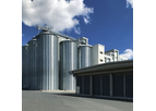 Mulmix - Model CI Series - Metal Hopper Silos