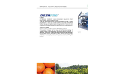 Irritec Dosa Pro Fertigation - Automatic Injection Systems - Brochure
