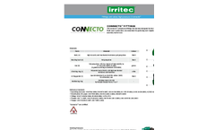 Irritec Connecto Compression Fittings - Brochure