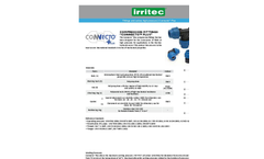 Irritec Connecto Plus Compression Fittings - Brochure