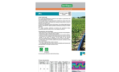 Irritec - Model P1 - Light Dripline with Flat Dripper - Flyer