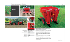 Tehnos - Model ASK-2 - Automatic Potato Planter - Brochure