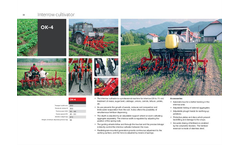 Tehnos - Model OK-4 - Interrow Cultivator - Brochure