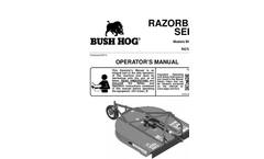 Bush Hog - Model BH110 Series - Single-Spindle Rotary Cutter - Brochure