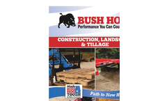 Bush Hog - Model XD65C - Backhoe Loader -Brochure