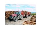 Model A3FFC - 24 - Forestry Forwarder Carrier Trailer