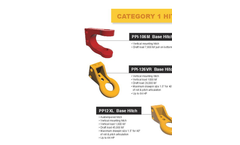 CTD - Ductile-Iron Implement Hitches - Brochure