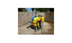 WRM - Model 200lt - Galvanised Crop Sprayer