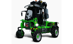 Tecnoma - Model T140 EVO -  3 Row Straddle Tractor