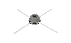Tecomec - Model PRODisc4 - Nylon Blade Trimmer Head for Brushcutters