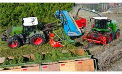 Fiber Hemp Harvest | Fendt 942 / Katana 65 / Shelbourne Stripper | Franzen Landbouw - Video